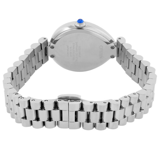 Citizen L Rainell Eco-Drive Silver Dial Ladies Watch EM1200-55A