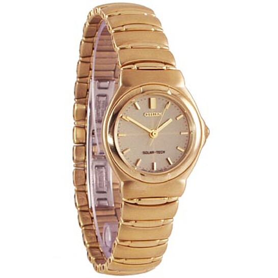 Citizen Ladies Gold-Tone Solar-Tech Watch EP8092-59P - 546x546