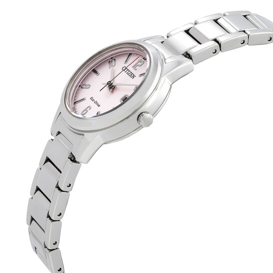 Citizen Lady Eco-Drive Pink Dial Watch FE1241-71Z - 546x546 Image #2
