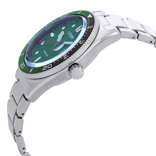 Citizen Marine Eco-Drive Green Dial Men's Watch AW1768-80X