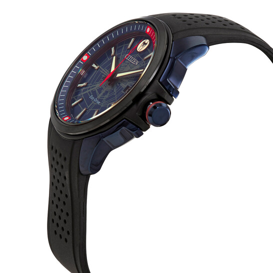 Citizen Marvel Spider-Man Blue Dial Men's Watch AW1156-01W