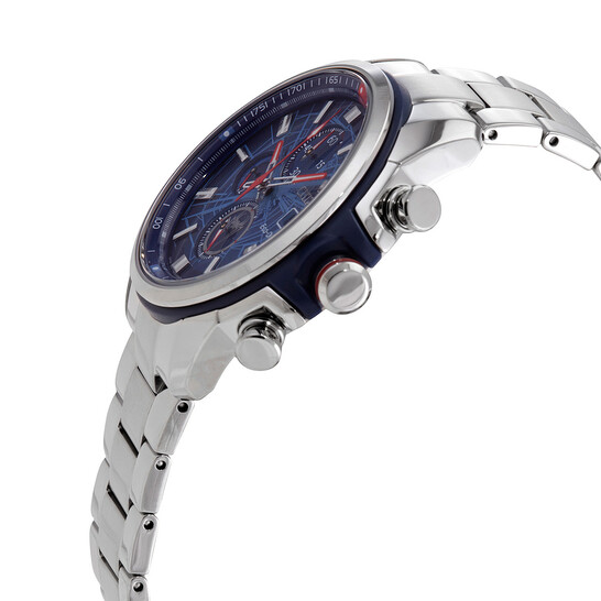 CITIZEN スパイダーマンモデルCA0429-53W Citizen Spider-Man Chronograph CA0429-53W Blue Dial Eco