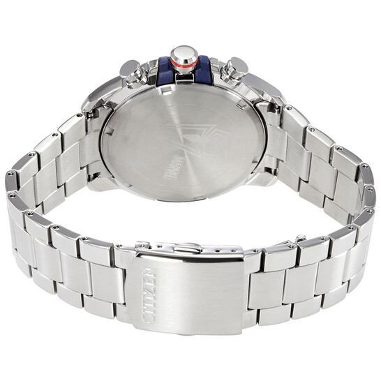 Citizen Marvel Spider-Man Eco-Drive Chronograph Blue Dial Men's