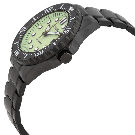 Citizen Mechanical Automatic Green Dial Watch NJ0177-84X