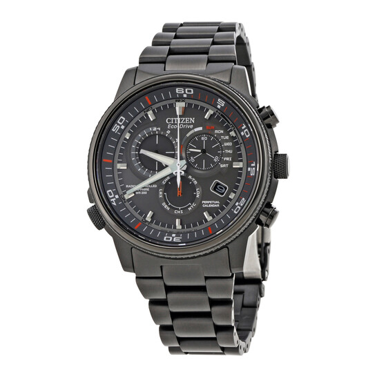Citizen Nighthawk A-T Grey Dial Men's Watch AT4117-56H