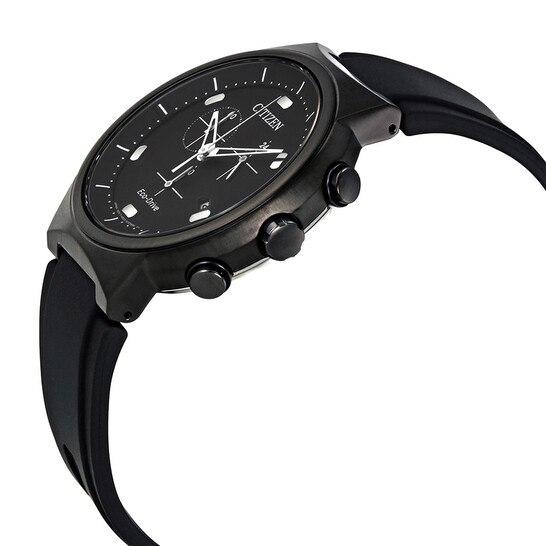 Citizen Paradex Chronograph Black Dial Men's Watch AT2405-01E