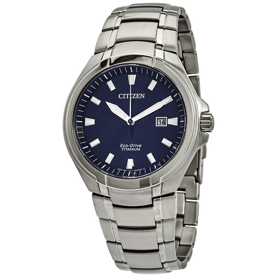 Citizen Paradigm Super Titanium Eco-Drive Blue Dial Men's Watch