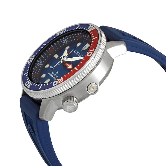Citizen Promaster Eco-Drive Blue Dial Pepsi Bezel Men's Watch