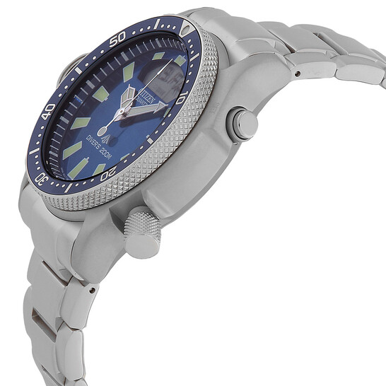 Citizen Promaster Marine Quartz Analog-Digital Blue Dial Men's