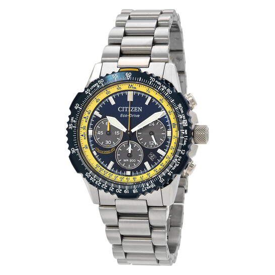 Citizen Promaster Navihawk Chronograph Blue Dial Men's Watch
