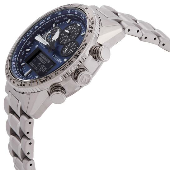 Montre Citizen Promaster Sky Pilot JV2000-51L - Eco-Drive (alimentée Par La Lumière), 20 ATM, Cadran Bleu, Fonctions Avancées Pour Pilotes & Aventuriers - 2