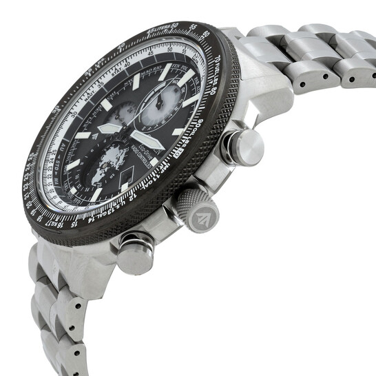 Citizen Promaster World Time Grey Dial Men's Watch BY3006-53H