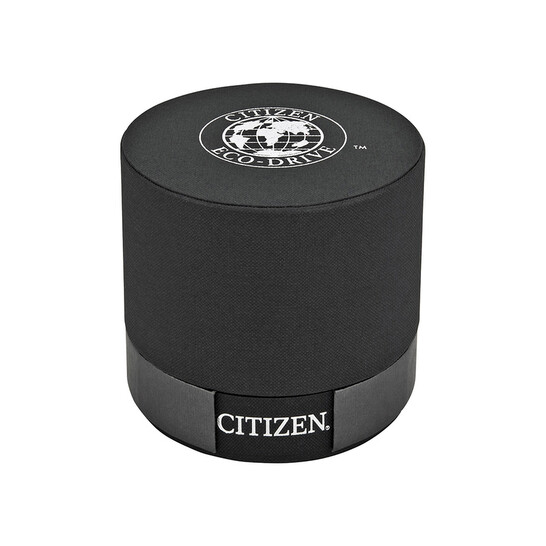 Citizen Proximity Eco-Drive Black Dial Black Leather Men's Watch AT7030-05E - 546x546 Image #4