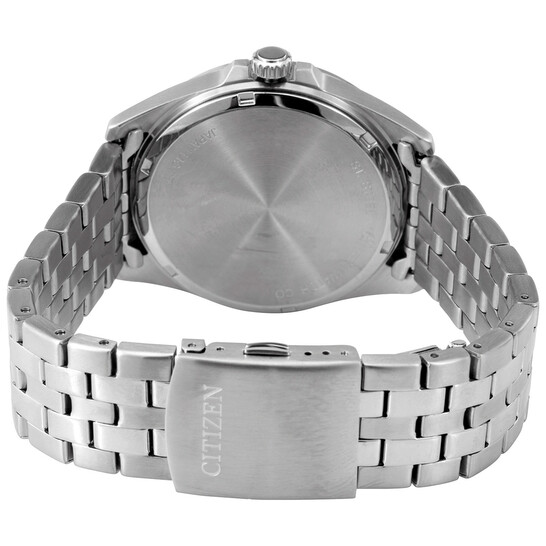 Citizen Quartz Black Dial Stainless Steel Men's Watch BI5050-54E