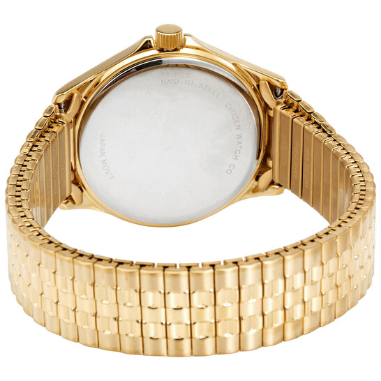 Citizen Quartz Champagne Dial Gold-tone Men's Watch BF5002-99P