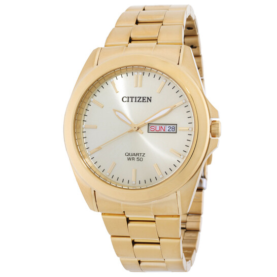 Citizen Quartz Gold Dial Men's Watch BF0583-59P 4974374342515