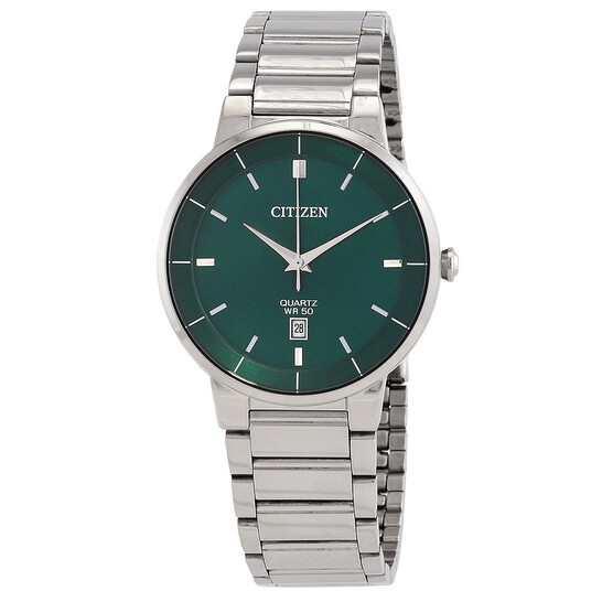 Citizen Quartz Green Dial Men's Watch BI5120-51X