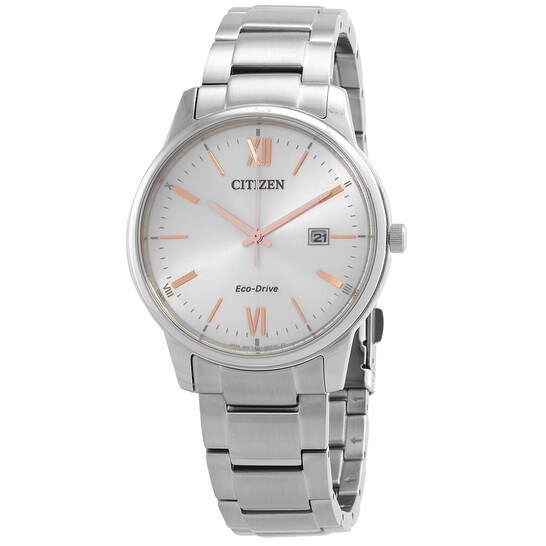 Citizen Eco-Drive Silver Dial Watch BM6978-77A - Watches