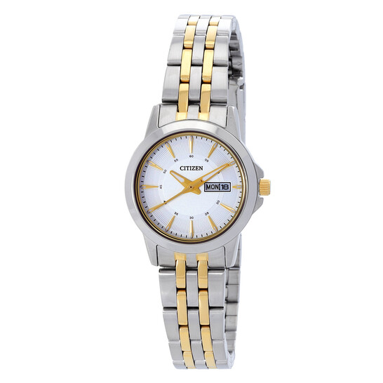 Citizen Quartz White Dial Ladies Watch EQ0608-55A  display picture 3