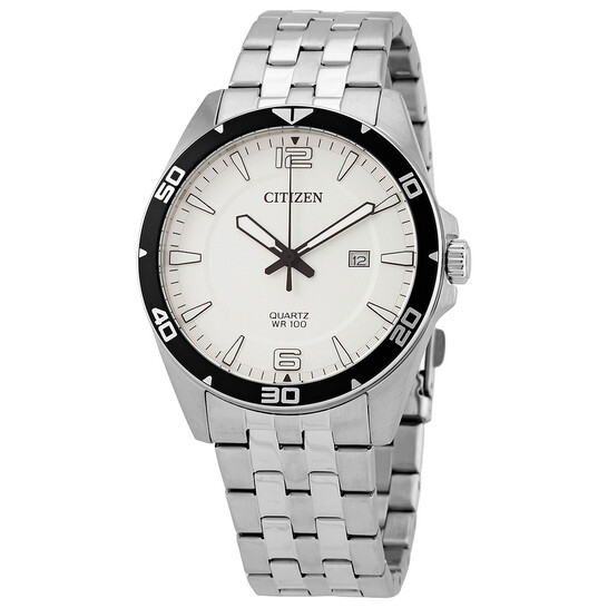 Citizen Classic White Dial Stainless Steel Watch BI5051-51A