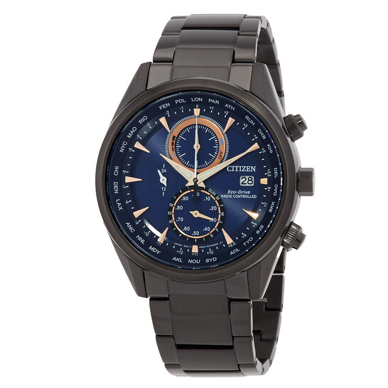 Citizen Radio-Controlled Perpetual Chronograph Dark Blue Dial