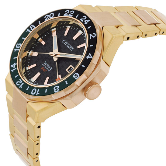 Citizen Series8 880 GMT Automatic Black Dial Men's Watch