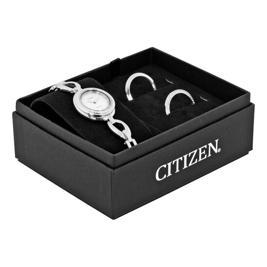 Citizen Silhouette Crystal Ladies Watch EX1440-61D - 546x546 Image #4