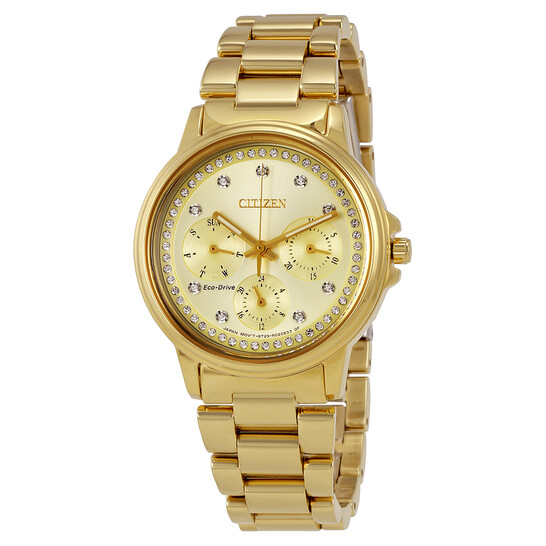 Citizen Silhouette Crystal Ladies Watch FD2042-51P - 546x546