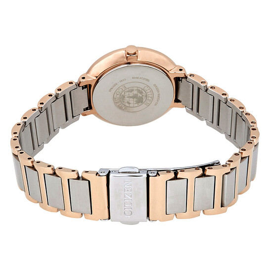 Citizen Silhouette Crystal White Mother of Pearl Dial Ladies Two Tone Watch EM0483-89D Citizen Silhouette Crystal White Mother of Pearl Dial Ladies Two Tone Watch EM0483-89D - 546x546 Image #3