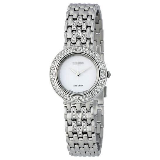 Citizen Silhouette Eco-Drive Swarovski Crystal Ladies Watch EM0260-67A Citizen Silhouette Eco-Drive Swarovski Crystal Ladies Watch EM0260-67A - 546x546