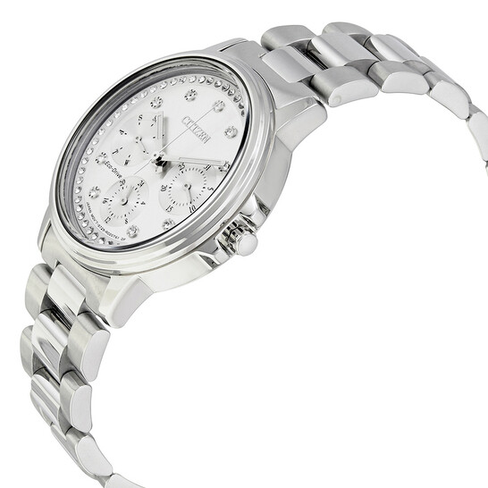 Citizen Silhouette Eco-Drive Multi-Function Silver Dial Ladies Watch FD2040-57A Citizen Silhouette Eco-Drive Multi-Function Silver Dial Ladies Watch FD2040-57A - 546x546 Image #2