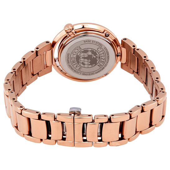 送料・関税込★Citizen rosegold EcoDrive 時計 EM0323-51N Citizen Sunrise Diamond Ladies Watch EM0323-51N 013205112539
