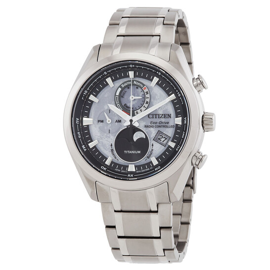 Citizen Tsuki-yomi A-T Eco-Drive Perpetual World Time Men's Watch