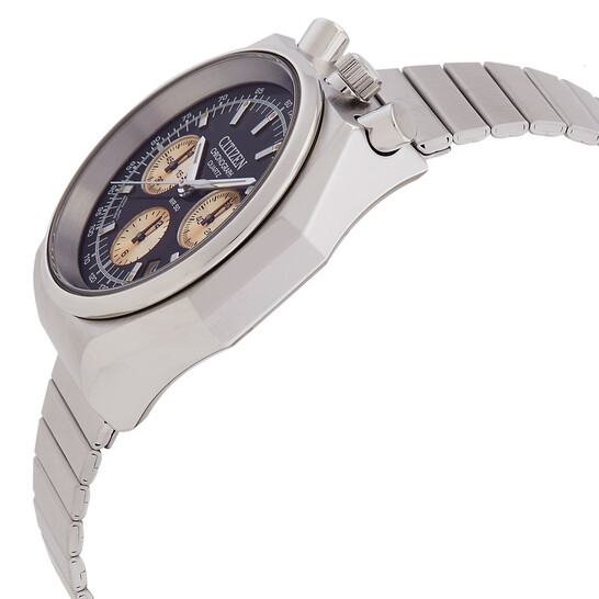 Citizen Tsuno Chronograph Quartz Black Dial Men's Watch AN3700-54E