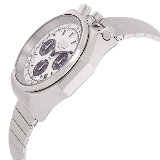 Citizen Tsuno Chronograph Quartz Silver Dial Men's Watch AN3700
