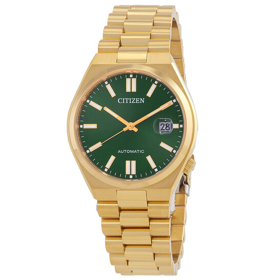 Citizen Tsuyosa Automatic Green Green Sunray Dial Watch
