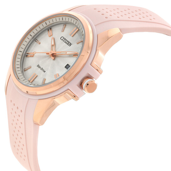 Citizen Weekender Eco-Drive Beige Dial Ladies Watch FE6138-05B