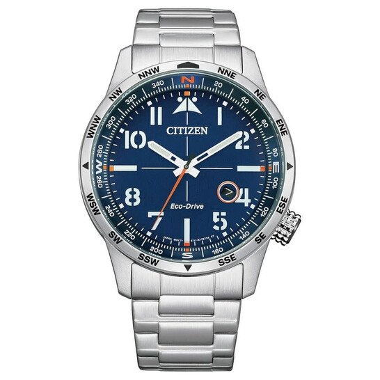 Citizen Weekender Eco-Drive Blue Dial Men's Watch BM7550-52L
