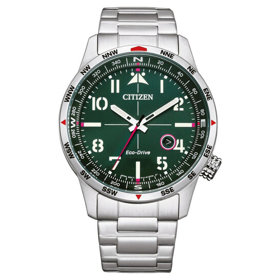 Citizen Weekender Green Dial Men's Watch BM7551-50X 4974374332950