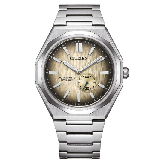 プ*ナ様 プラチナ Citizen Zenshin 60 Automatic Copper Dial Men's Watch NK5020-58P