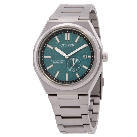 さっちん Citizen Zenshin Automatic Green Dial Men's Watch NJ0180-80X