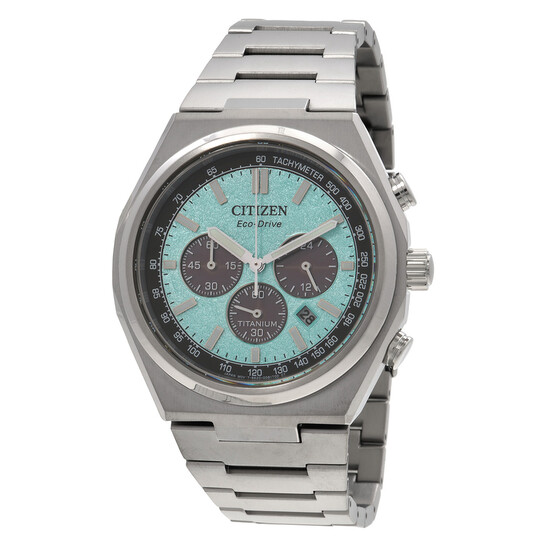 Citizen Zenshin Chrono Blue Dial Watch CA4610-85M 4974374341686