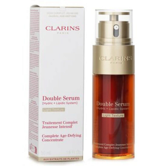 Clarins Double Serum Light Texture 1.7 oz Skin Care 3666057106965