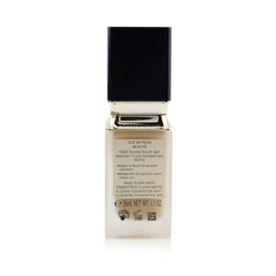 clé de peau Radiant Fluid Foundation 38m Clé de Peau Beauté Radiant Fluid Foundation Matte Broad