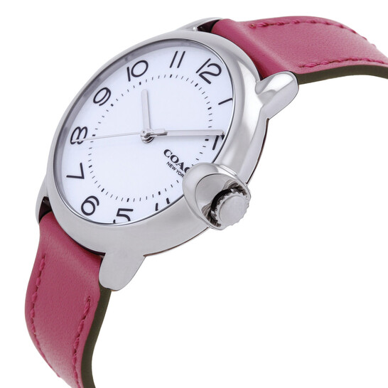 Coach ARDEN Quartz White Dial Ladies Watch 14503610 - Coach