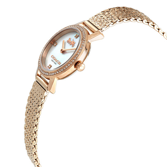 Coach Audrey Quartz Crystal Mother of Pearl Dial Ladies  display picture 3