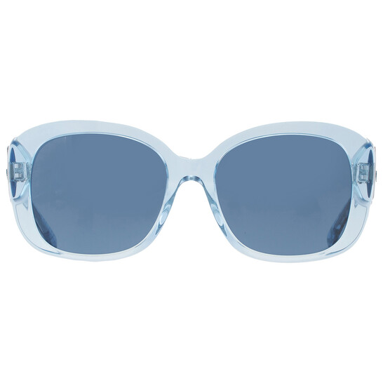 Coach Blue Square Ladies Sunglasses HC8363U 574080 56  display picture 2