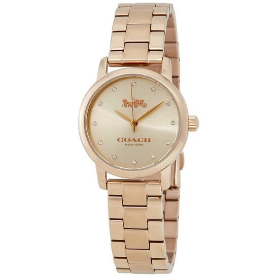 Coach Grand Women\'s Watch Rose Gold 14503003 in excellent condition - like new! Coach Grand Ladies Watch 14503003 885997268066 - Watches  main image 2