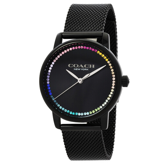 Bracelet Watch Coach Women's Black Watches Coach Grand Quartz