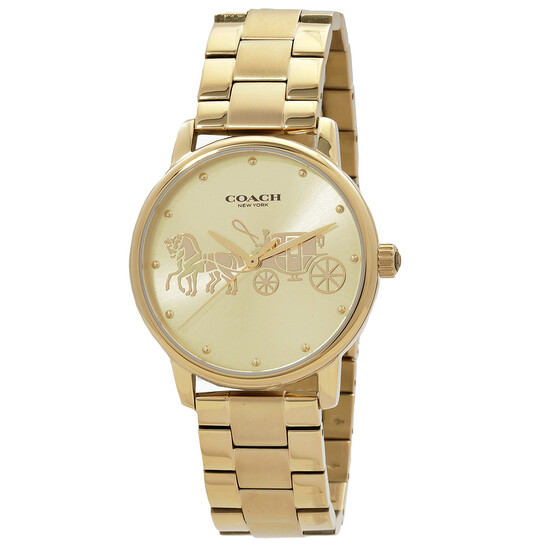 Coach Women\'s Cream Watch with Gold Details Brand new coach women main image 2